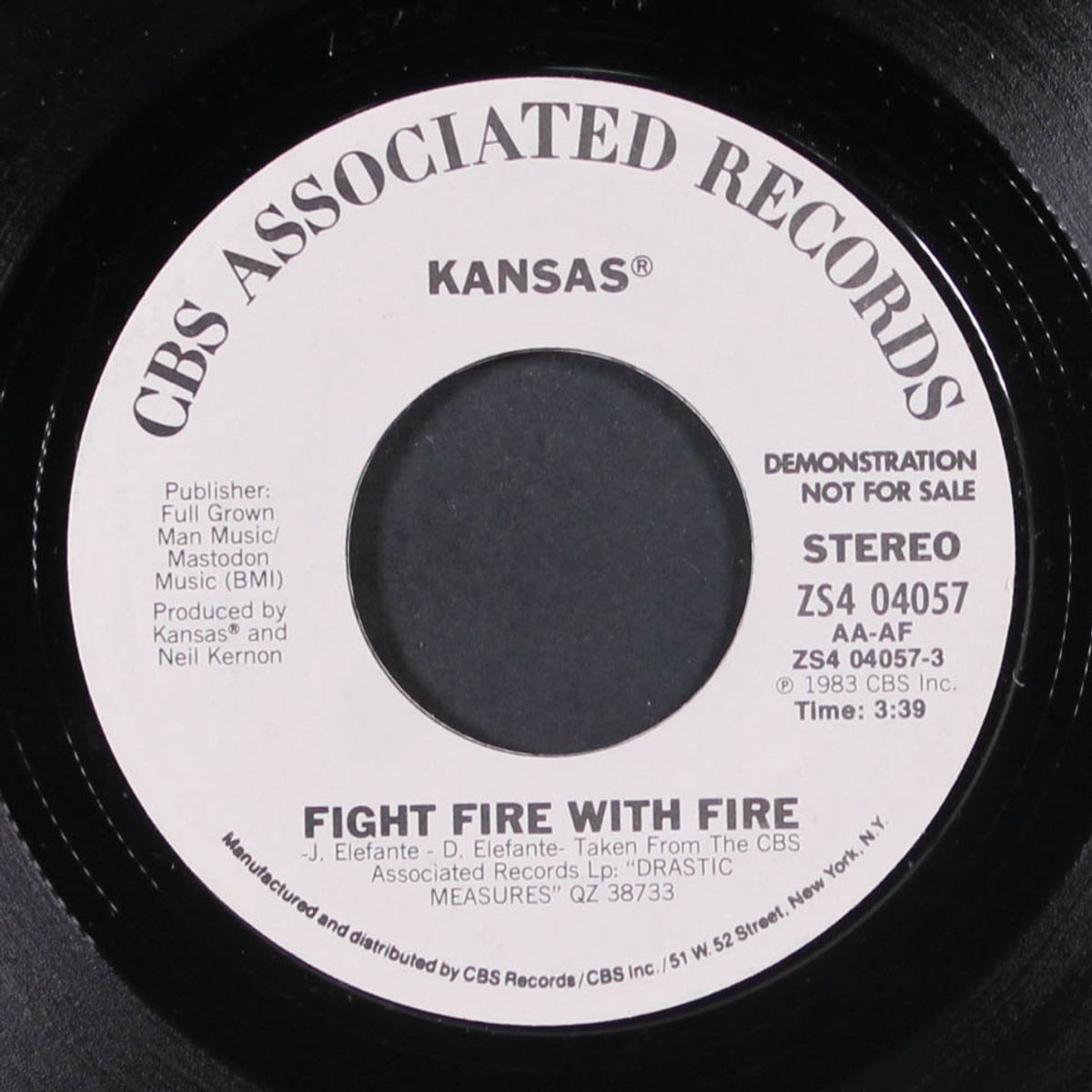 fight fire with fire / same by KANSAS