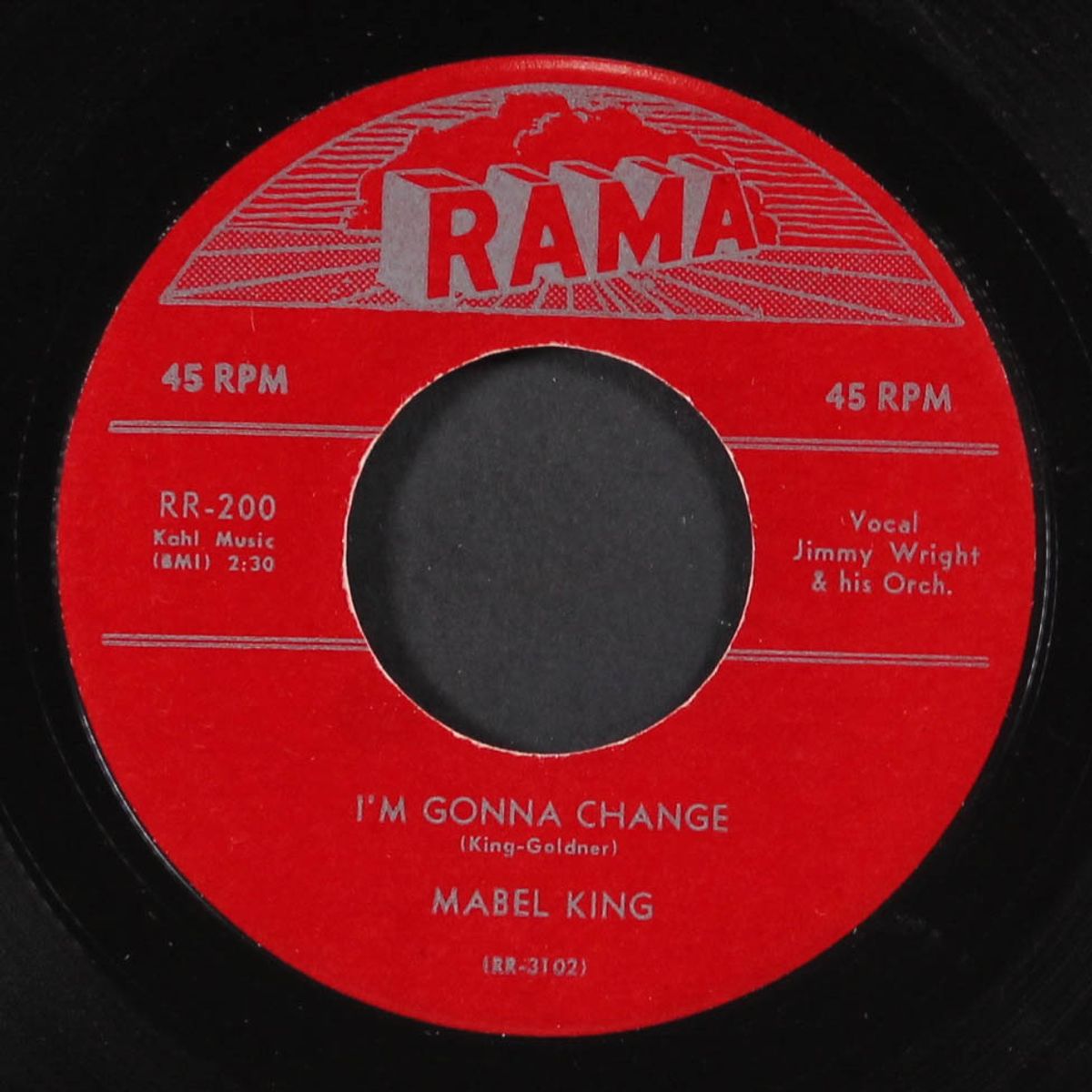 alabama rock 'n' roll / i'm gonna change by MABEL KING
