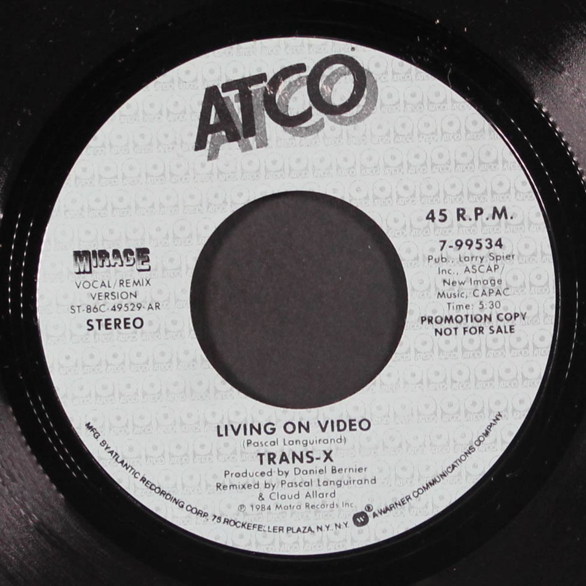 living on video / remix by TRANS-X