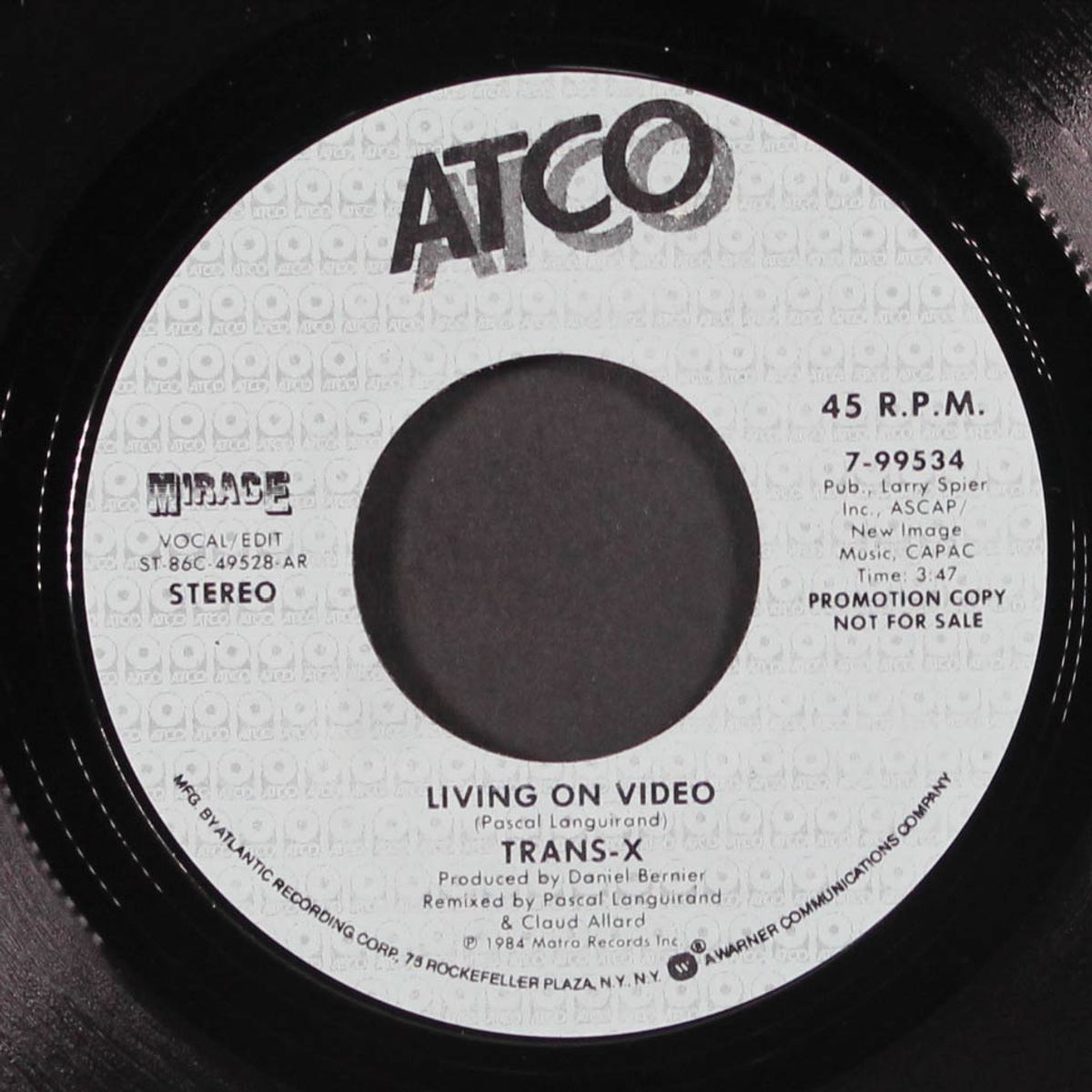 living on video / remix by TRANS-X