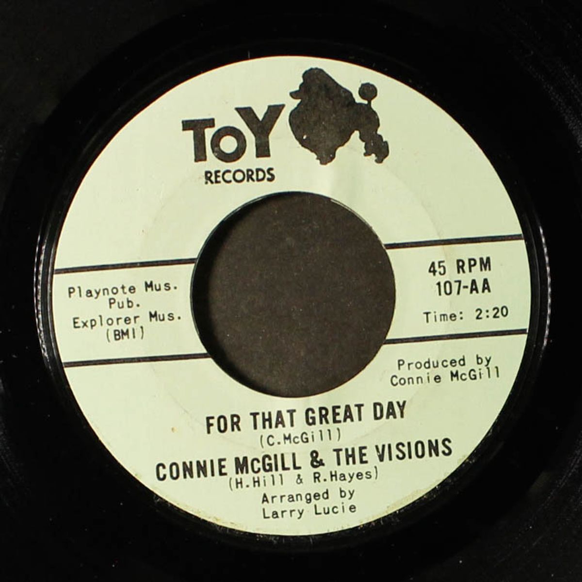 a million years / for that great day by CONNIE MCGILL & VISIONS