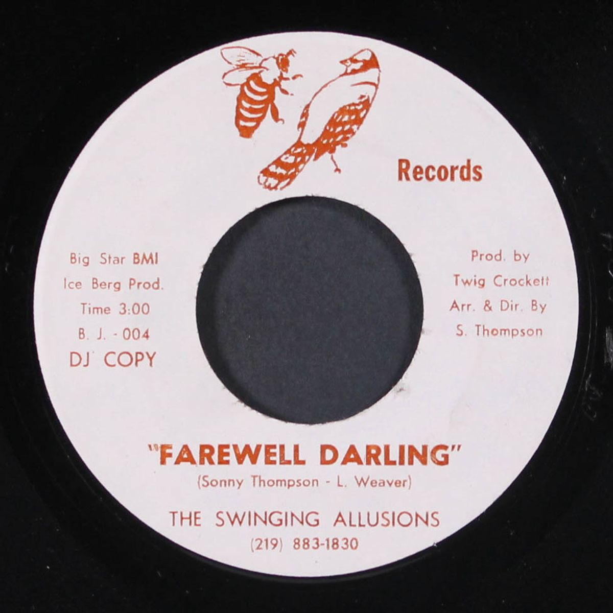 farewell darling / prove it by SWINGING ALLUSIONS