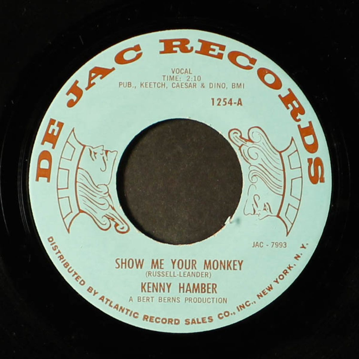 time / show me your monkey by KENNY HAMBER
