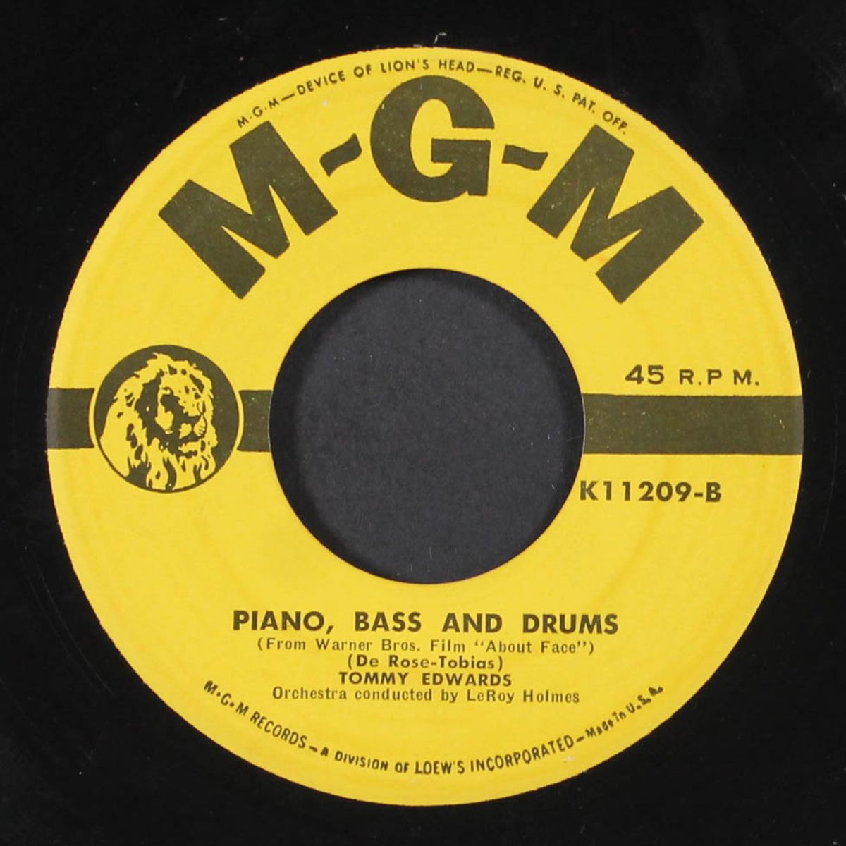 my girl / piano, bass and drums by TOMMY EDWARDS