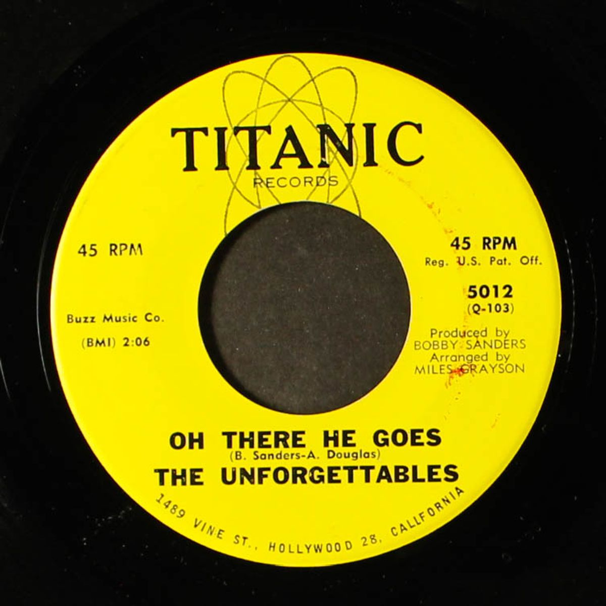 he'll be sorry / oh there he goes by UNFORGETTABLES