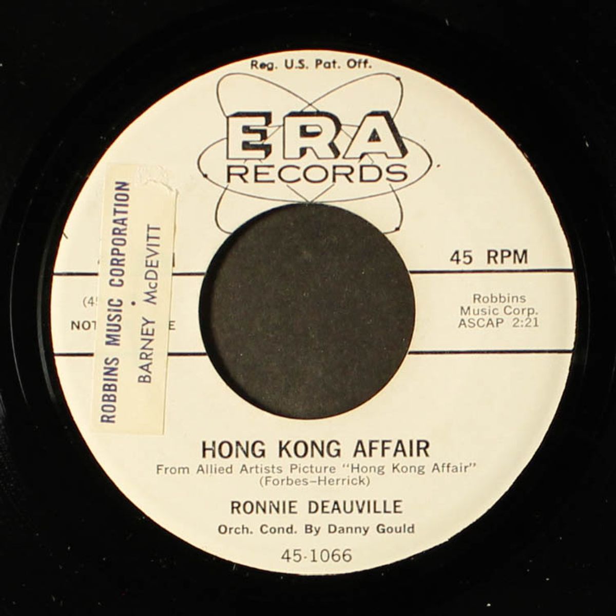 hong kong affair / crazy, wonderful by RONNIE DEAUVILLE