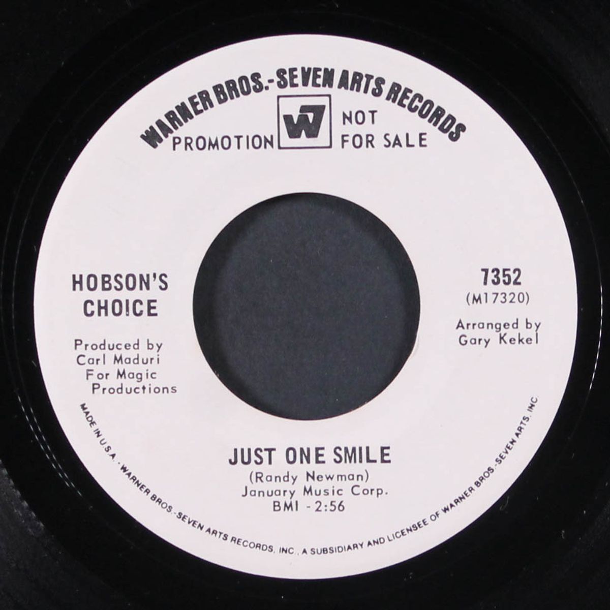 groovin is easy / just one smile by HOBSON'S CHOICE