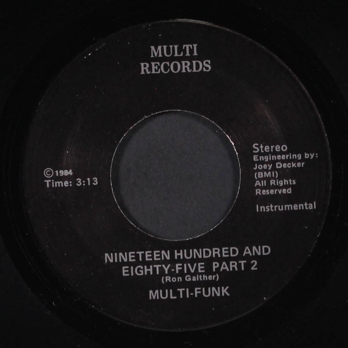 nineteen hundred and eighty-five / part 2 by MULTI-FUNK