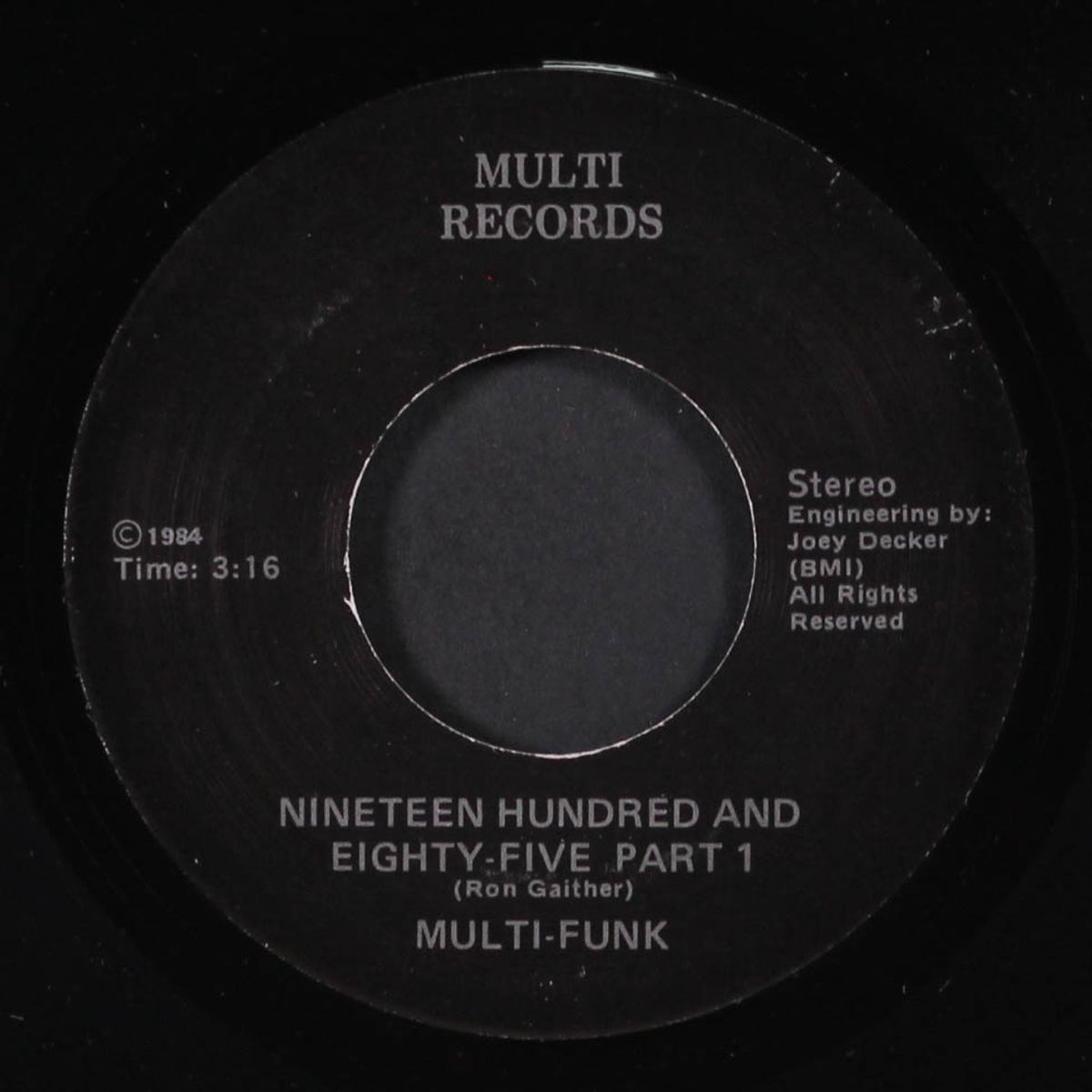 nineteen hundred and eighty-five / part 2 by MULTI-FUNK