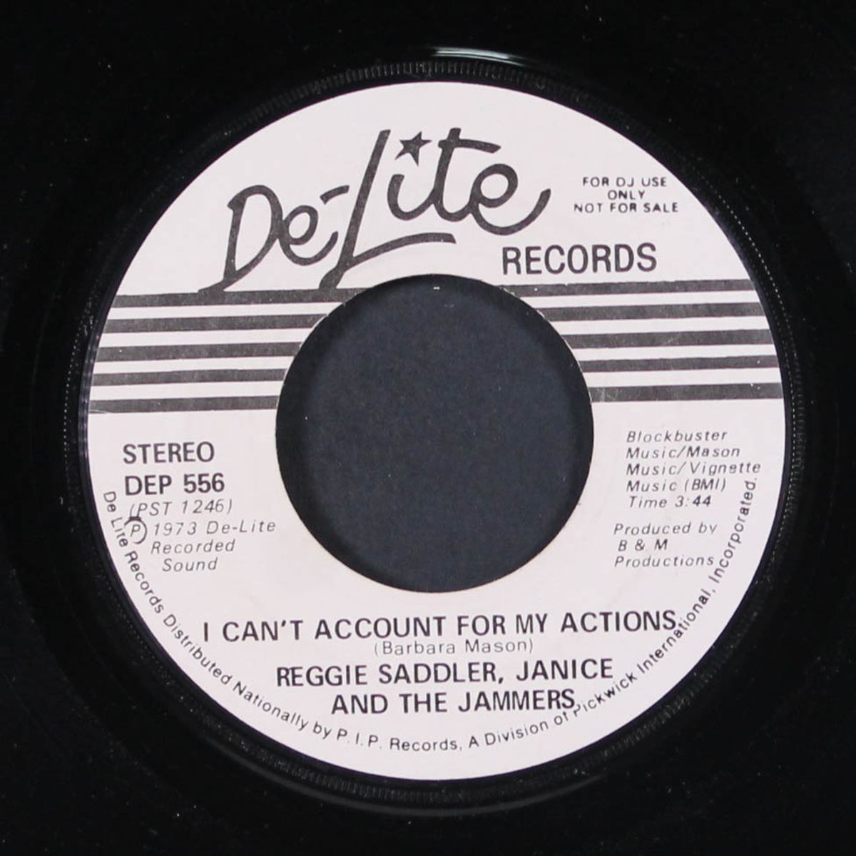i can't account for my actions / mono by REGGIE SADDLER, JANICE & JAMMERS