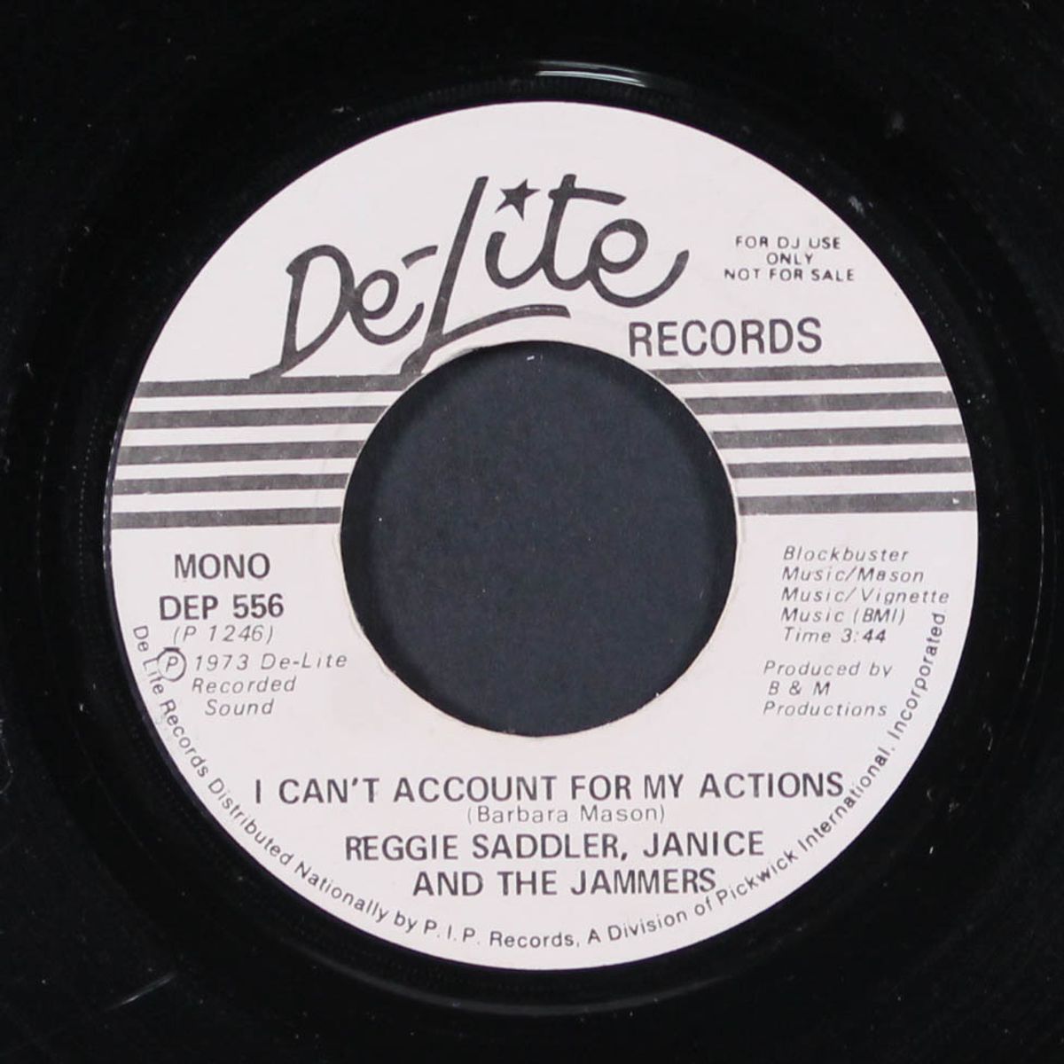 i can't account for my actions / mono by REGGIE SADDLER, JANICE & JAMMERS