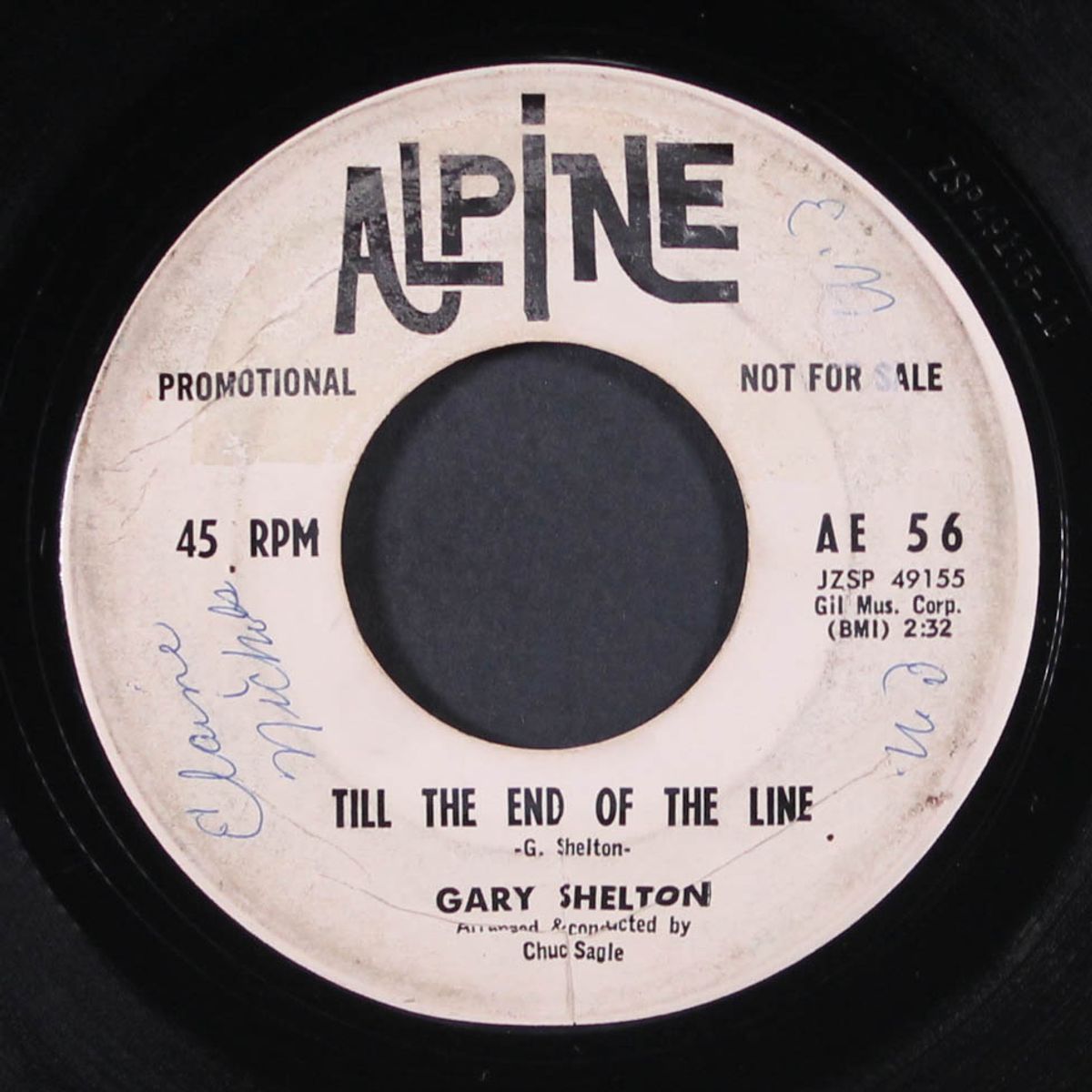 honey bee / till the end of the line by GARY SHELTON