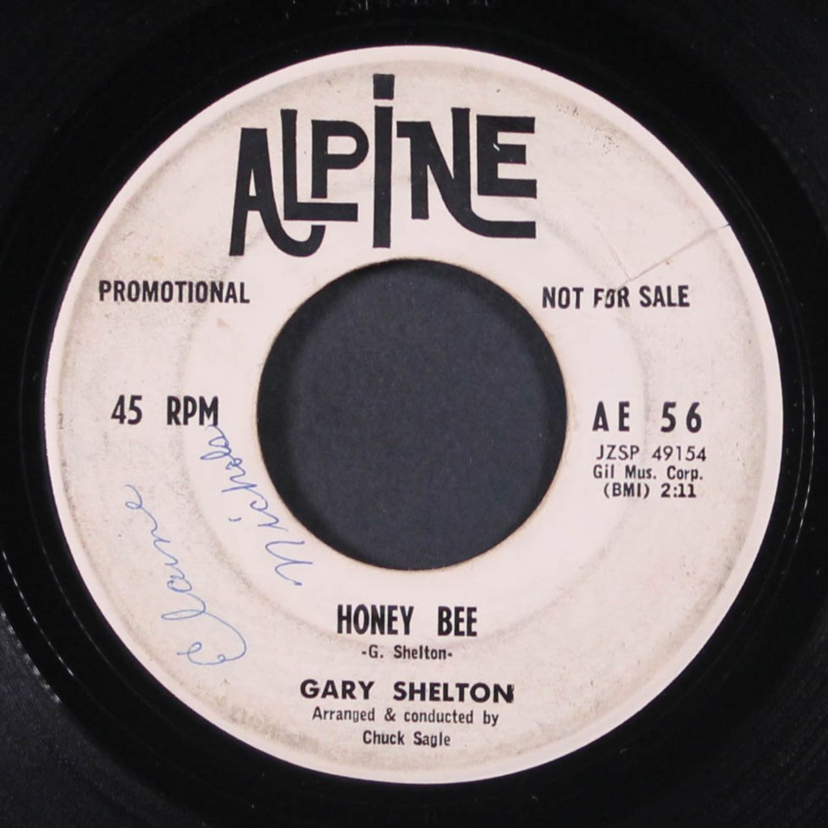 honey bee / till the end of the line by GARY SHELTON