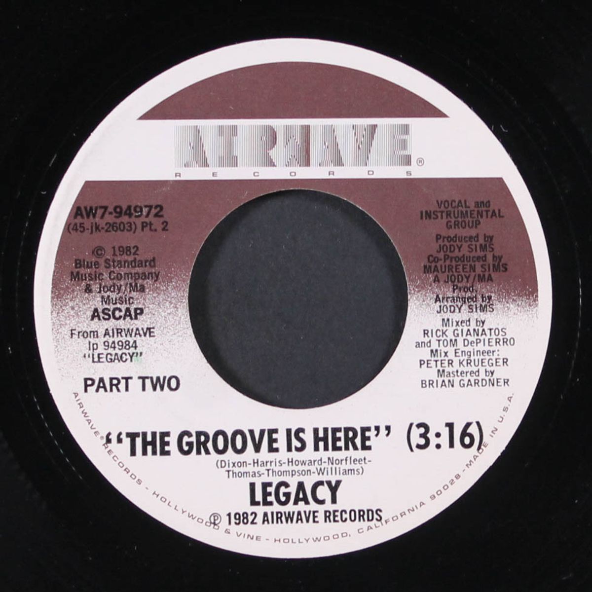 the groove is here / part 2 by LEGACY