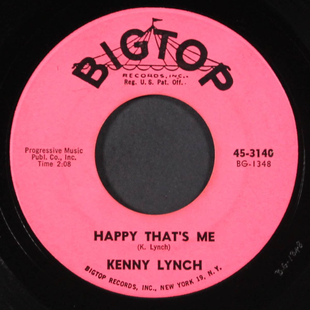 poof! / happy that's me by KENNY LYNCH
