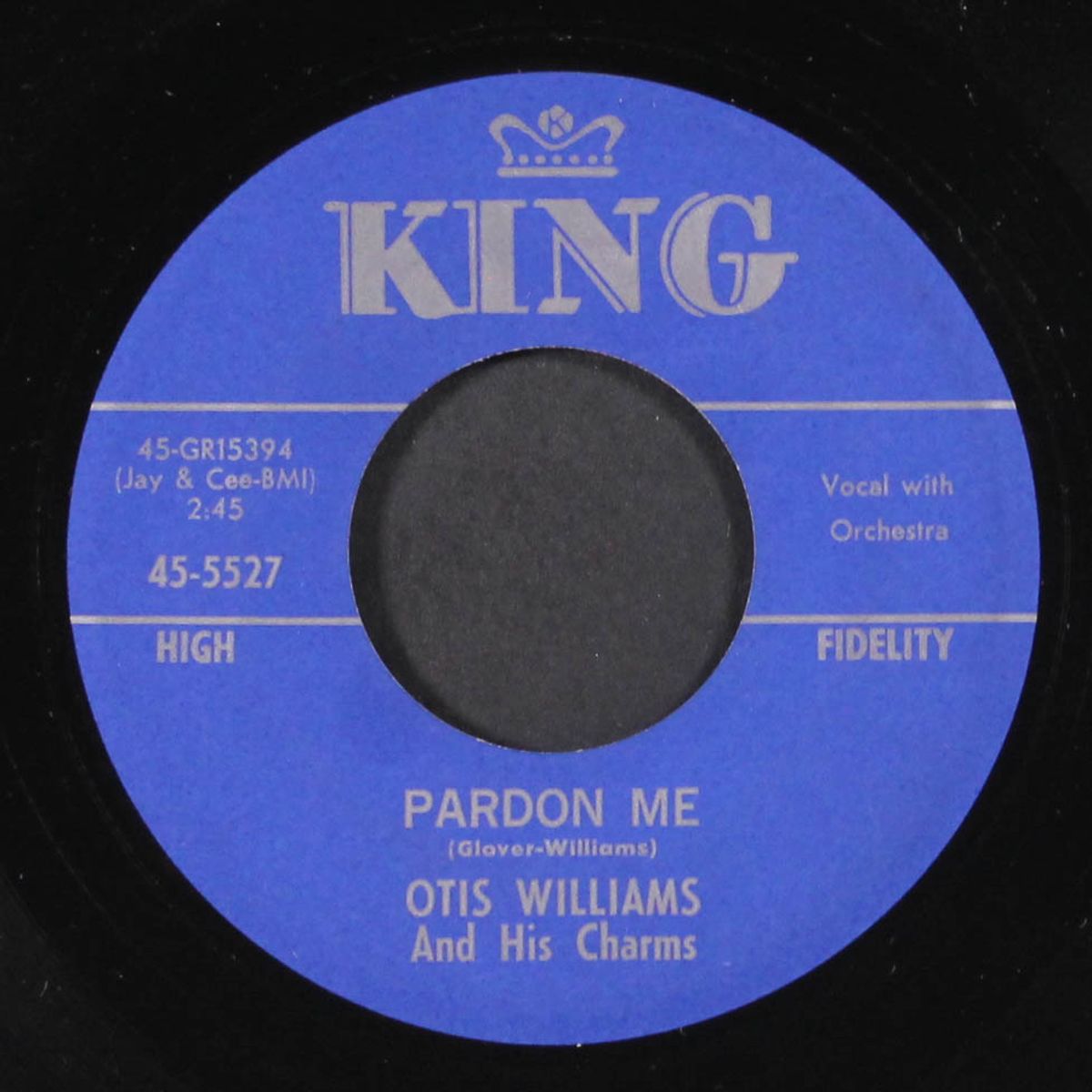 panic / pardon me by OTIS WILLIAMS & CHARMS