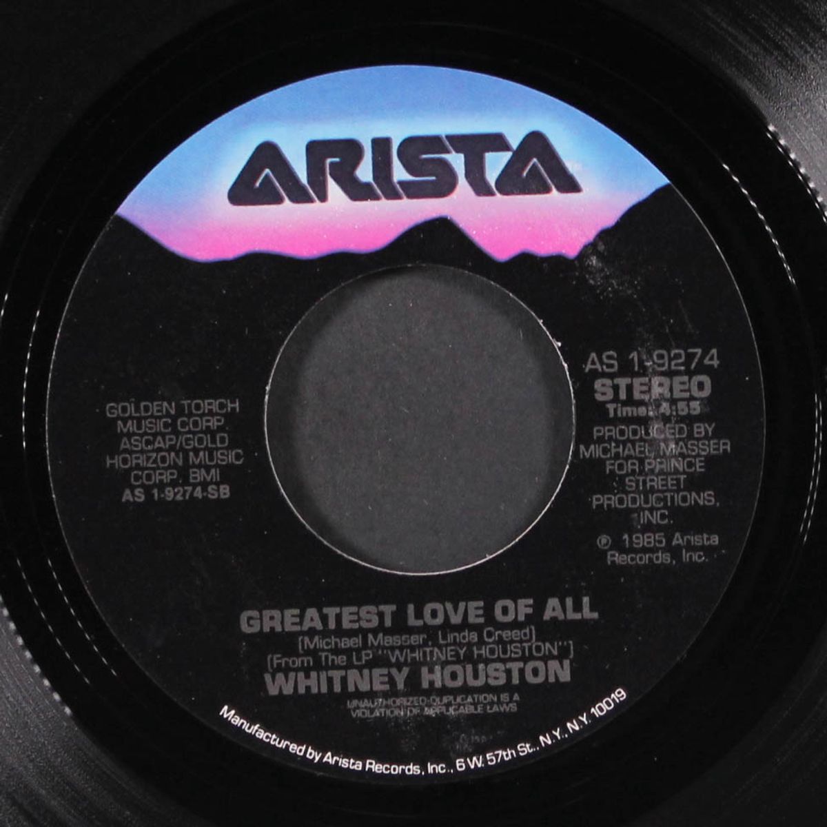 you give good love / greatest love of all by WHITNEY HOUSTON
