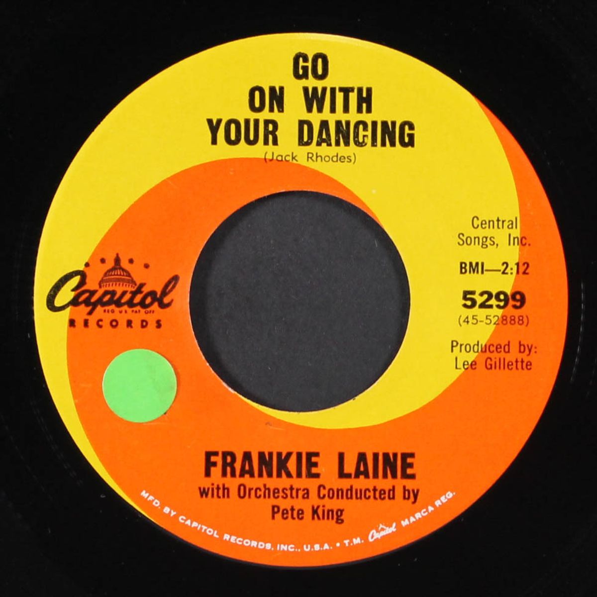 halfway / go on with your dancing by FRANKIE LAINE