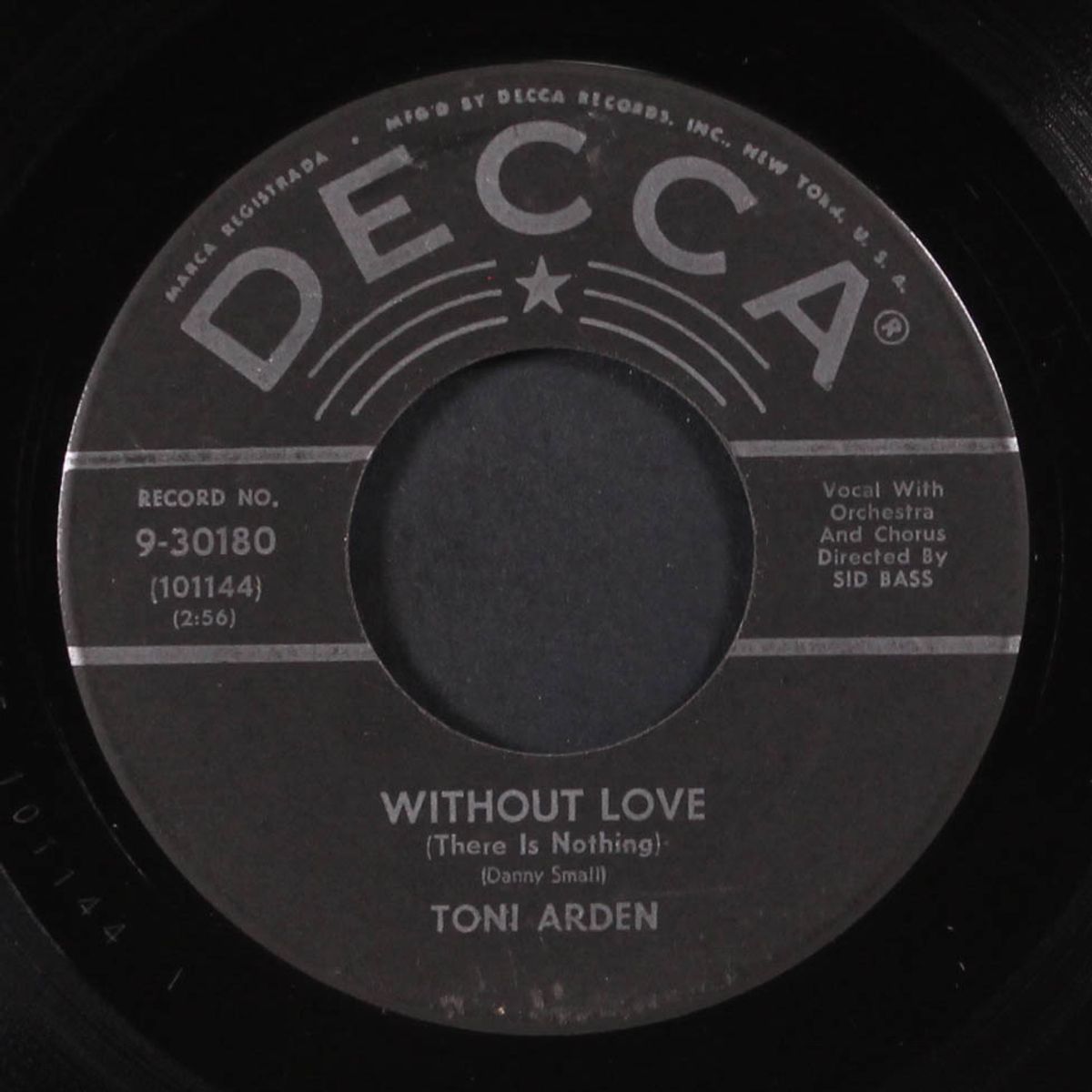 without love by TONI ARDEN