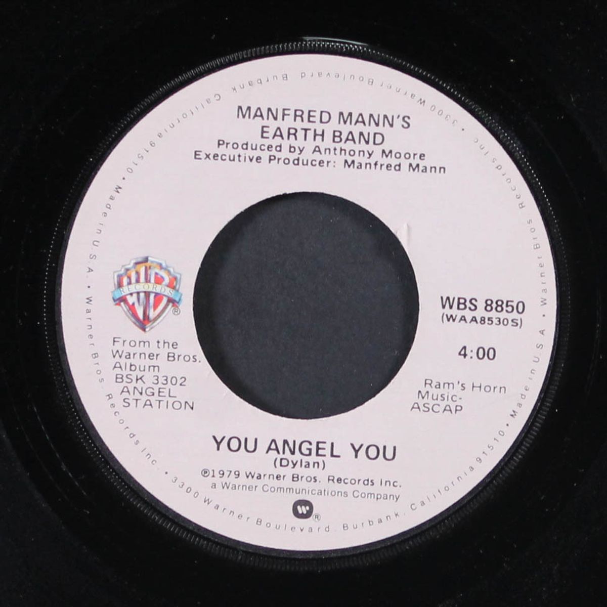 you angel you / "belle" of the earth by MANFRED MANN'S EARTH BAND