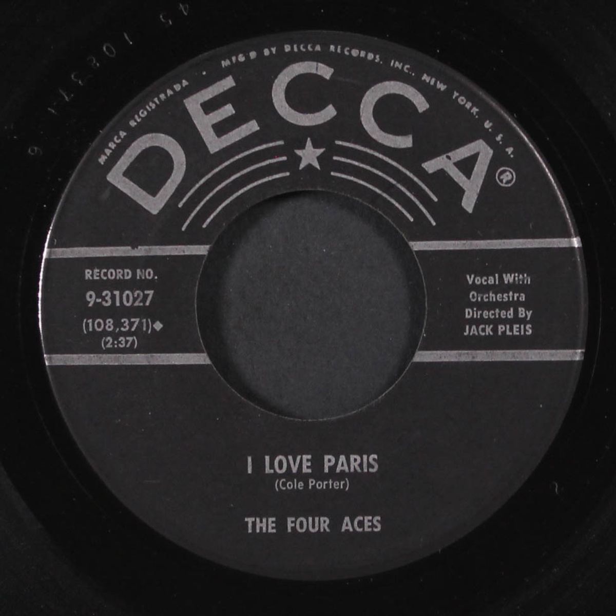 i love paris by FOUR ACES