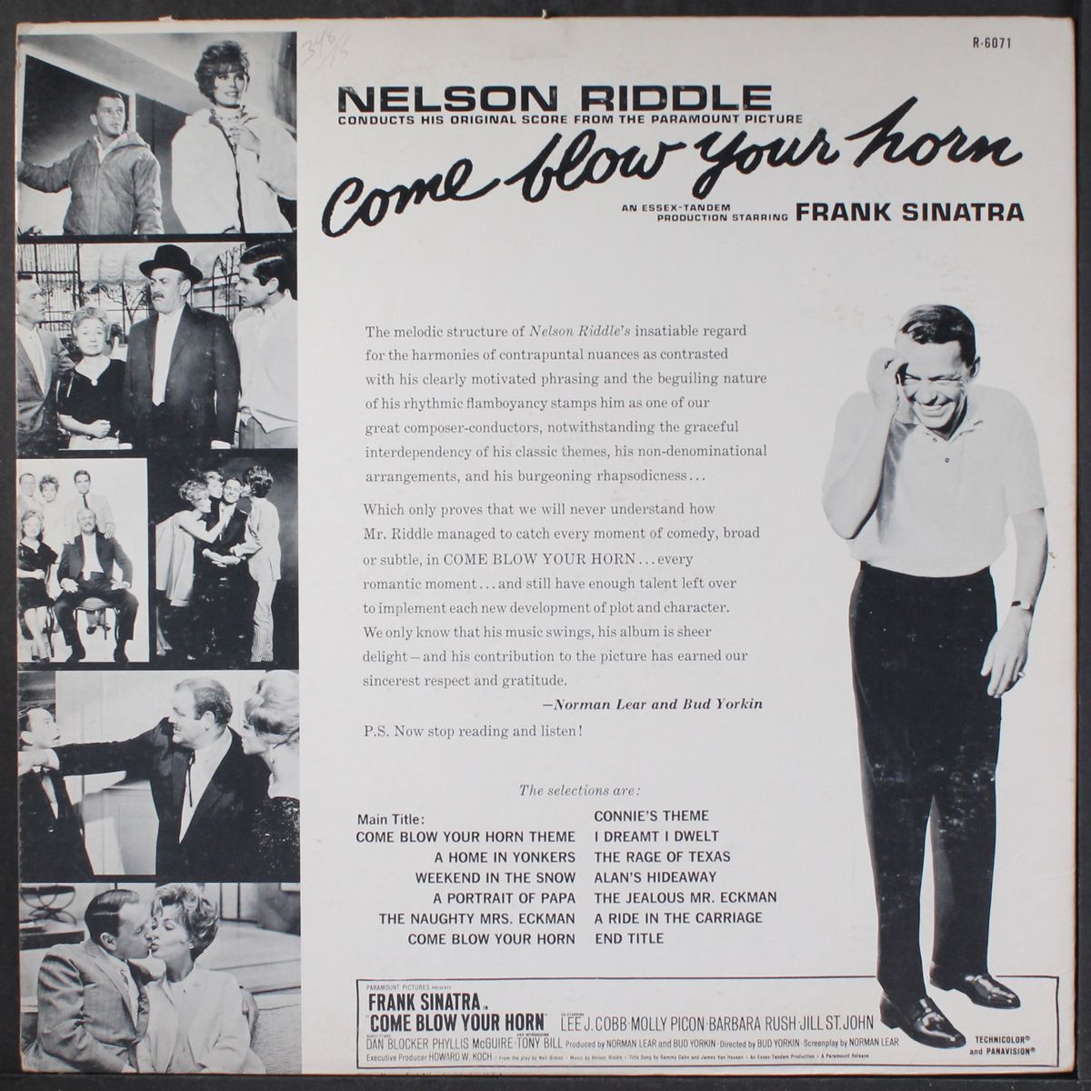 come blow your horn by NELSON RIDDLE