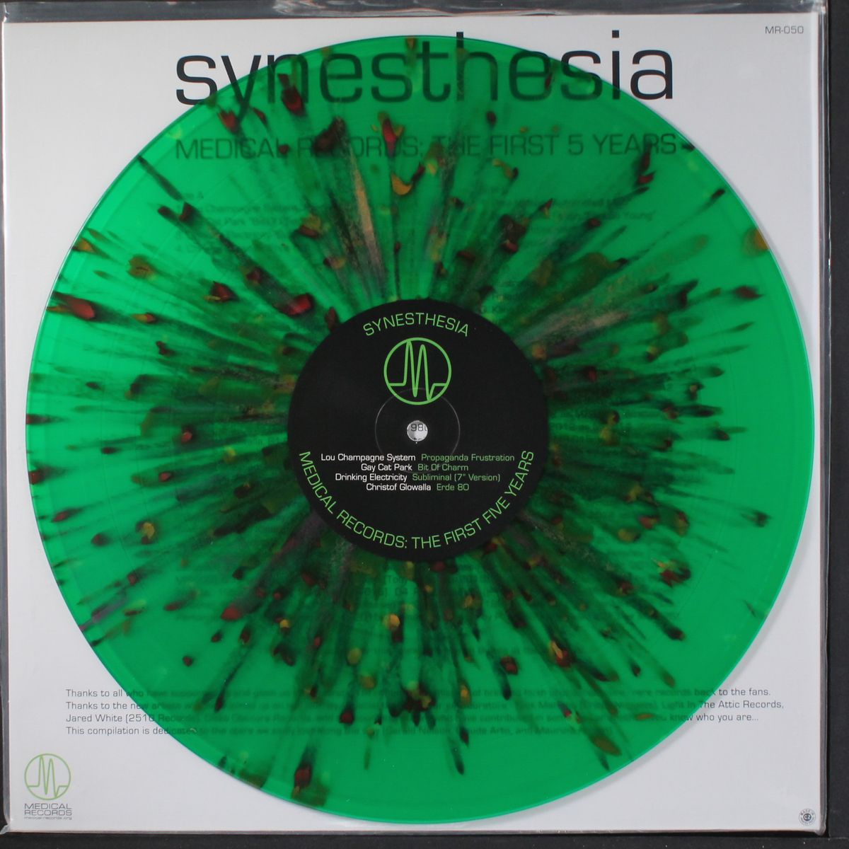 synesthesia: medical records, the first five years by VARIOUS