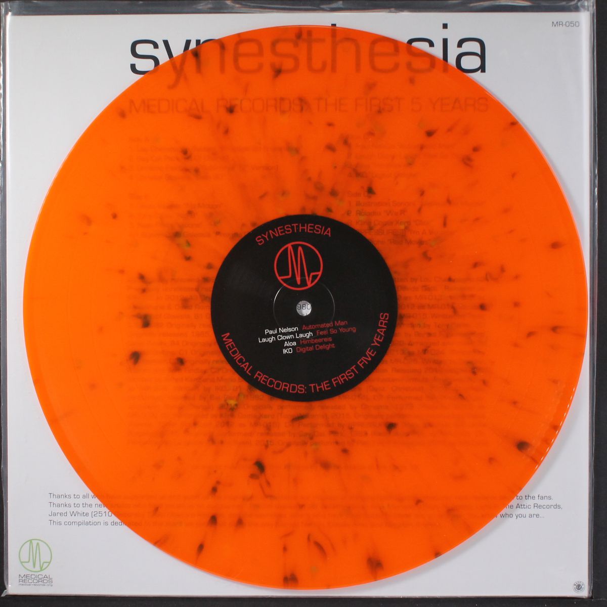 synesthesia: medical records, the first five years by VARIOUS