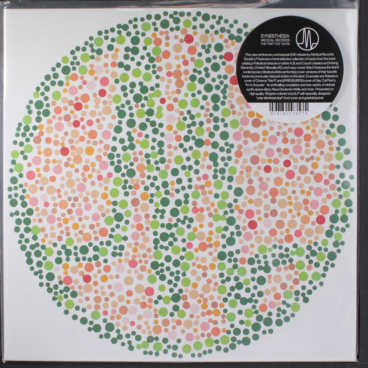 synesthesia: medical records, the first five years by VARIOUS