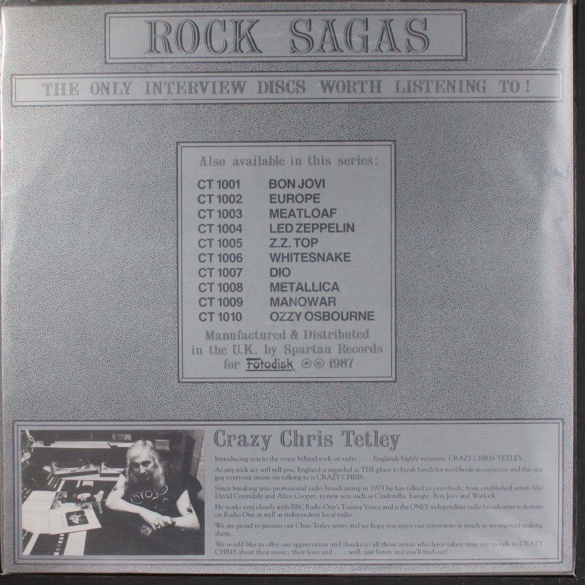 the chris tetley interviews by WHITESNAKE