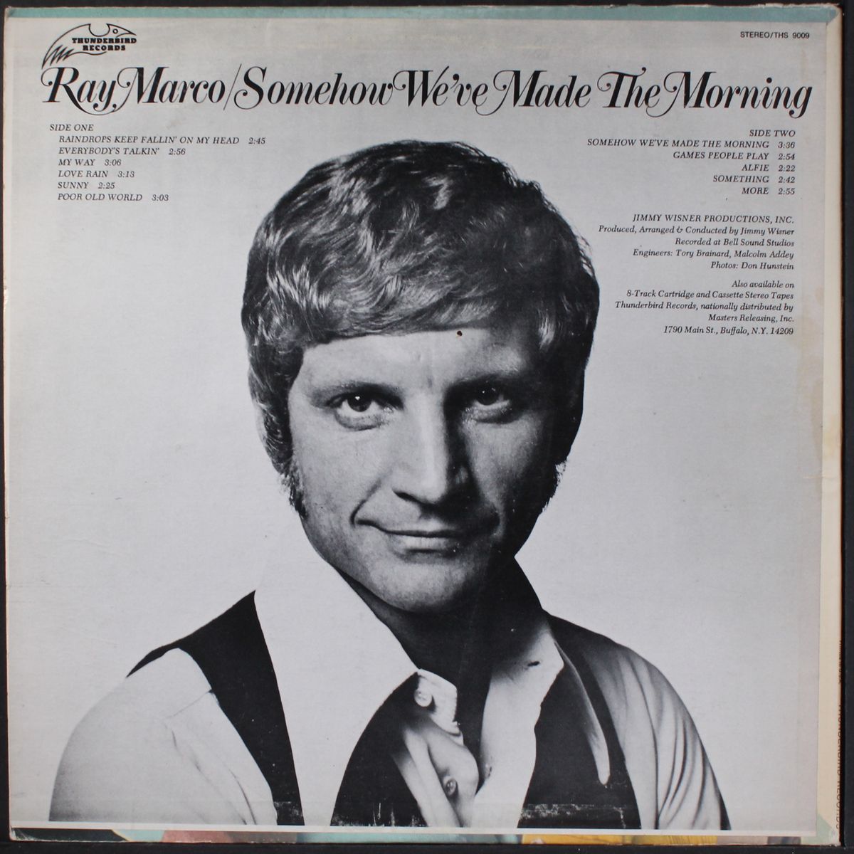 somehow we've made the morning by RAY MARCO