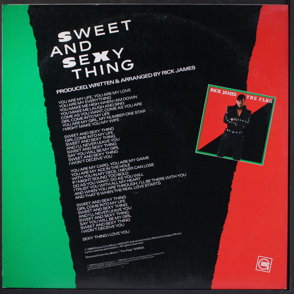 sweet and sexy thing by RICK JAMES