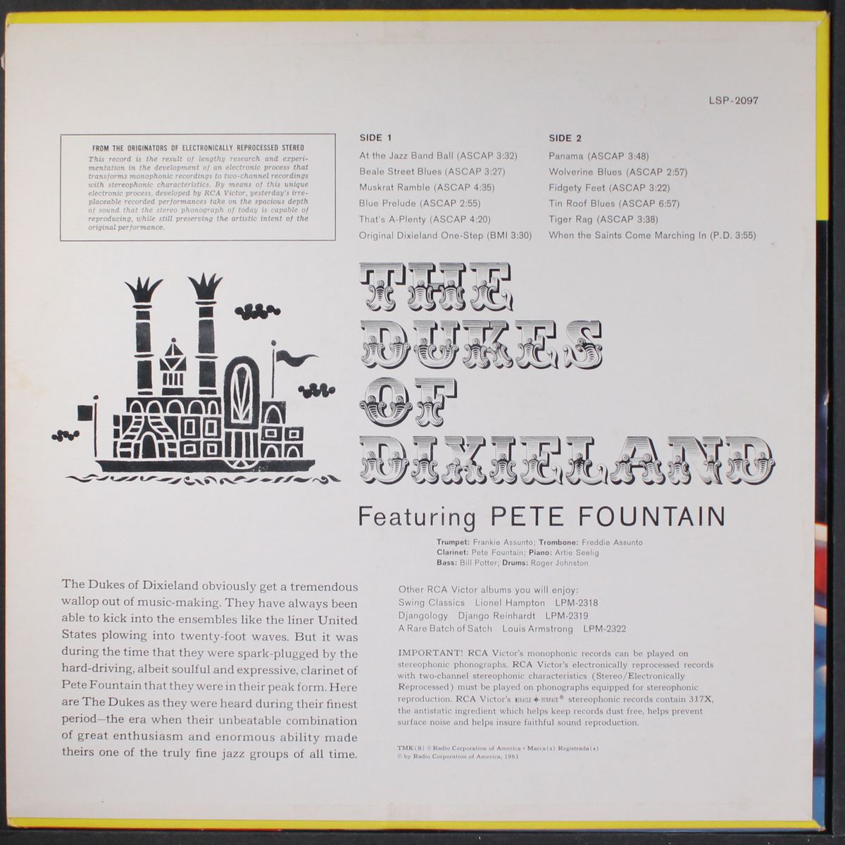 featuring pete fountain by DUKES OF DIXIELAND