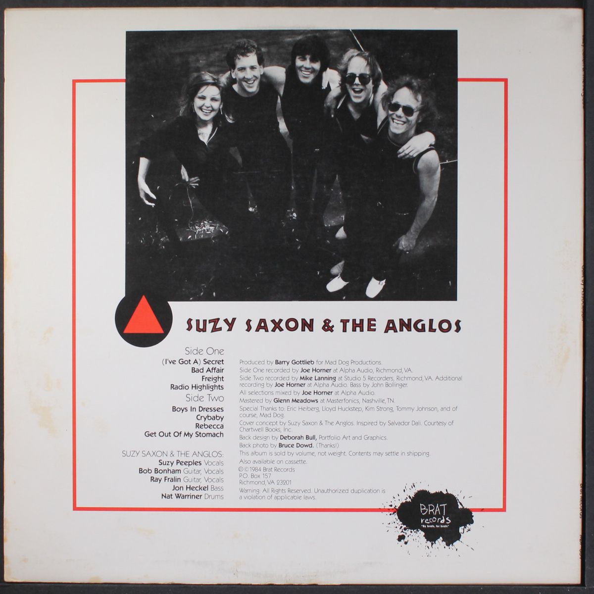 guilt by association by SUZY SAXON & ANGLOS