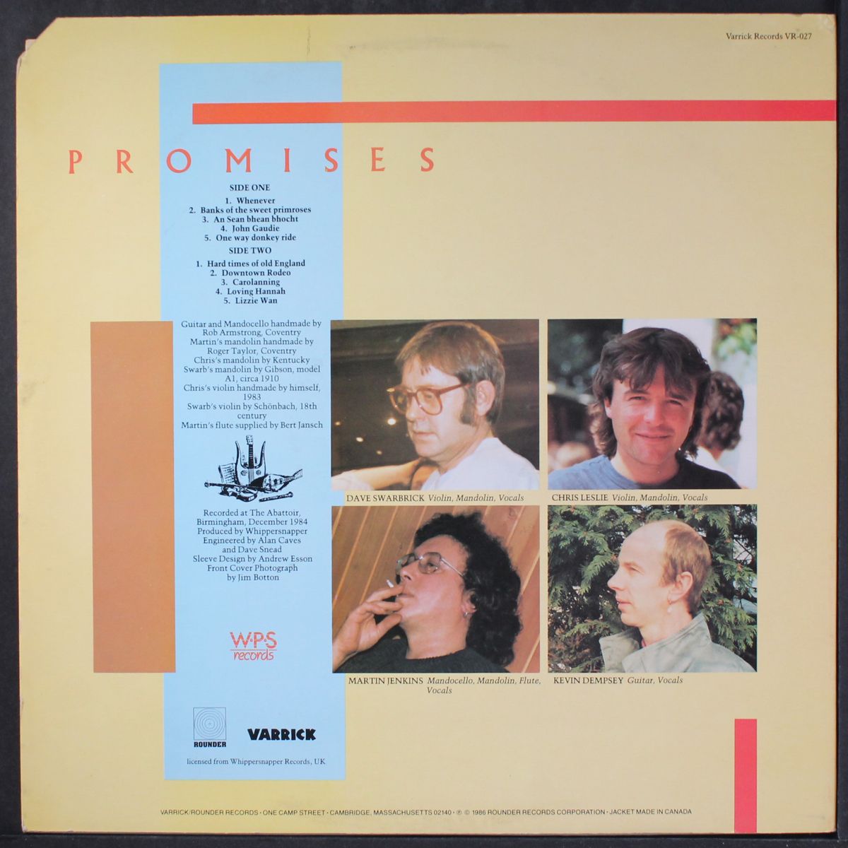 promises by WHIPPERSNAPPER
