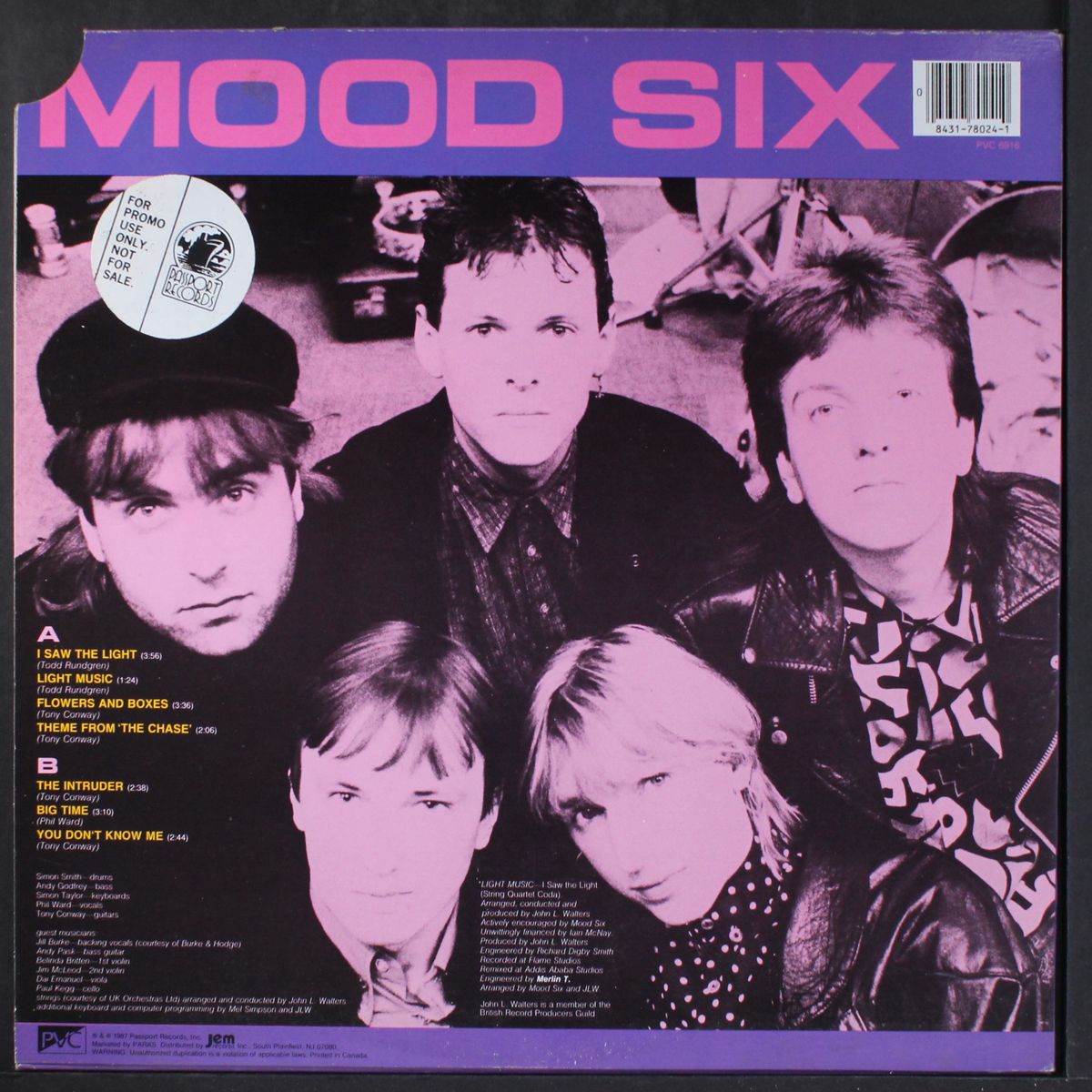i saw the light by MOOD SIX