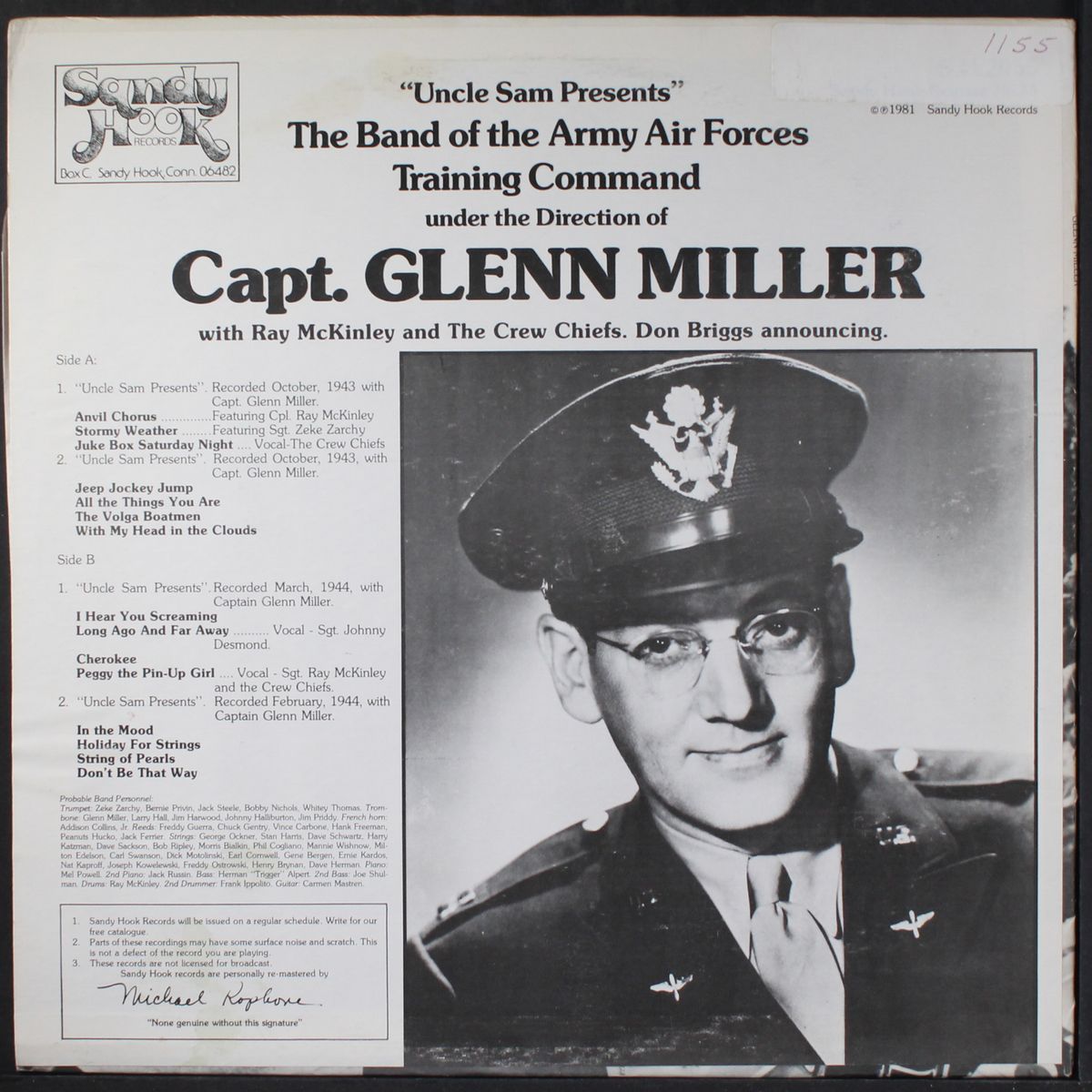 the band of the army air forces training command by GLEN MILLER