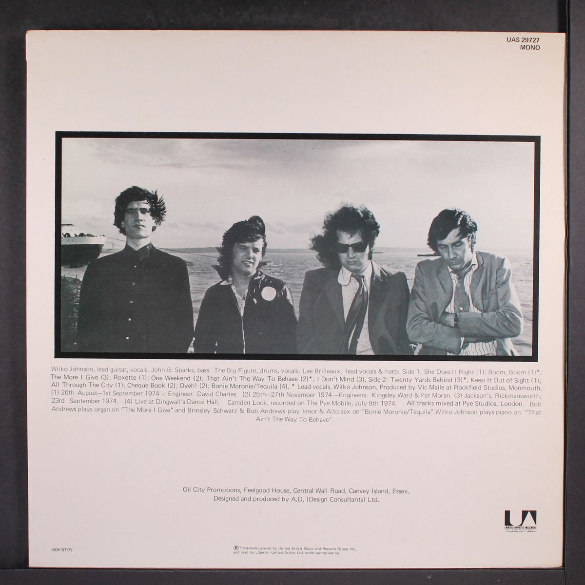 down by the jetty by DR. FEELGOOD