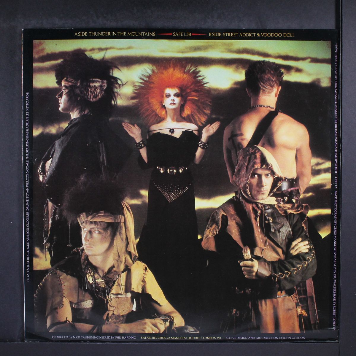 thunder in the mountains / street addict / voodoo doll by TOYAH