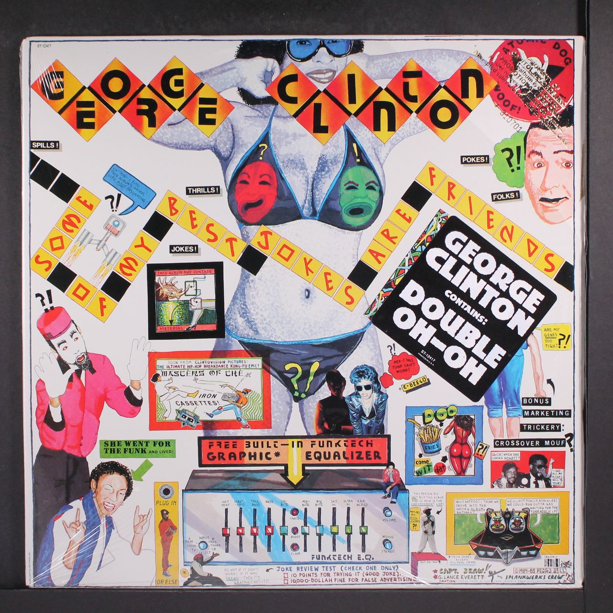 some of my best jokes are friends by GEORGE CLINTON
