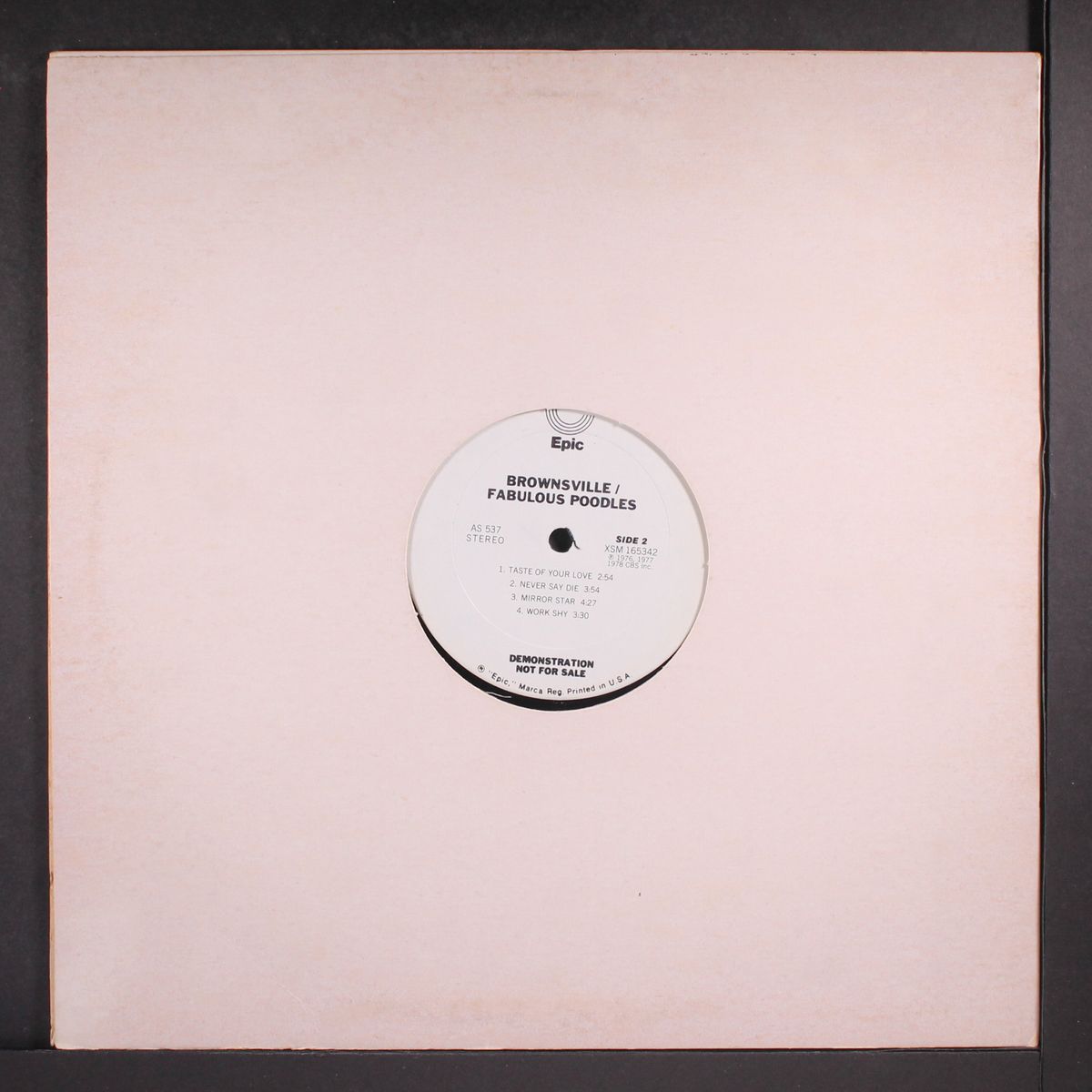 tonio k./trillion/fabulous poodles, brownsville by VARIOUS