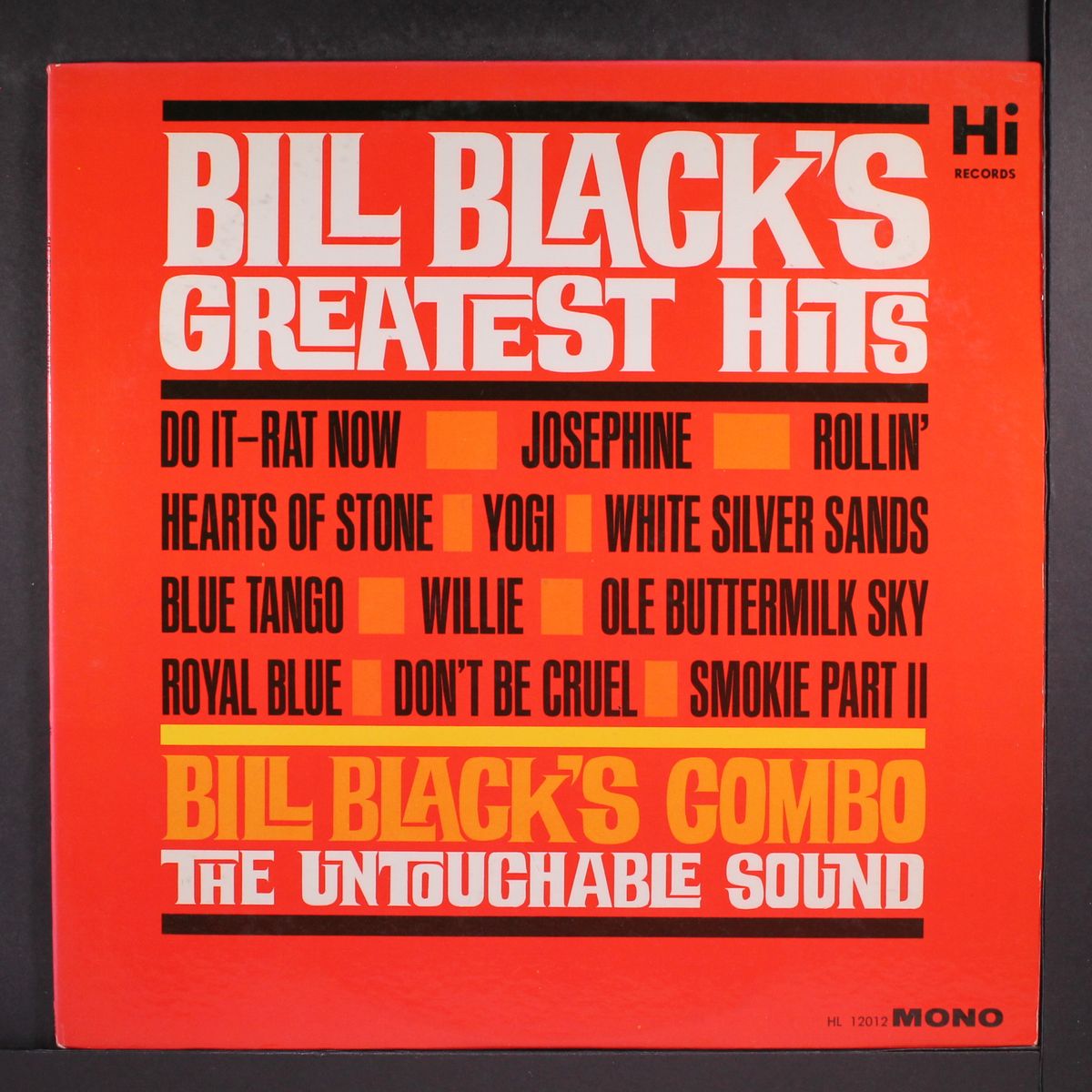 greatest hits by BILL BLACK'S COMBO