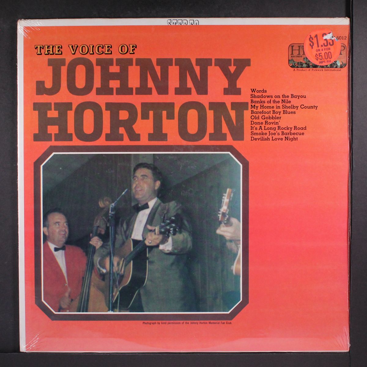 the voice of by JOHNNY HORTON