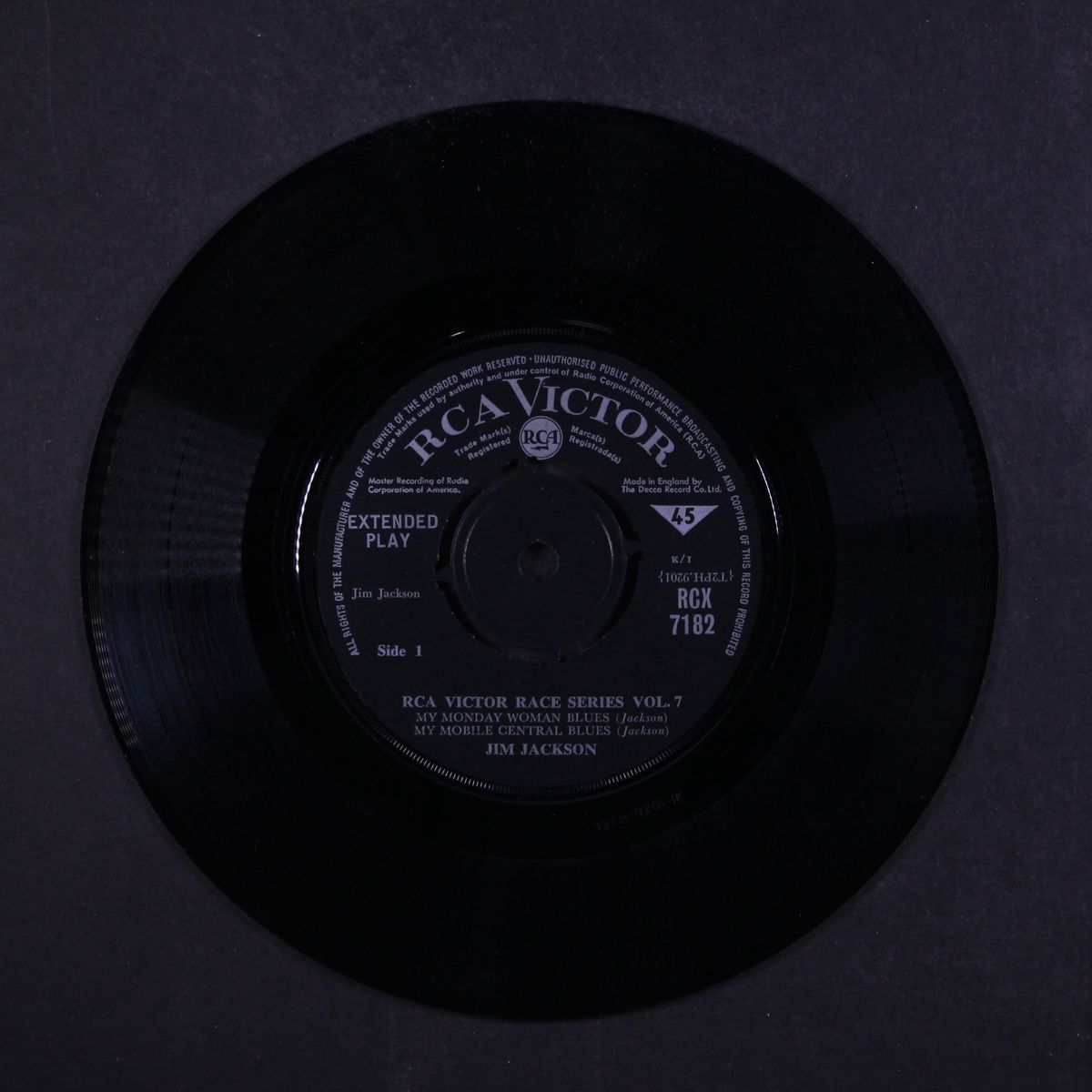rca victor race series, vol. 7 by JIM JACKSON