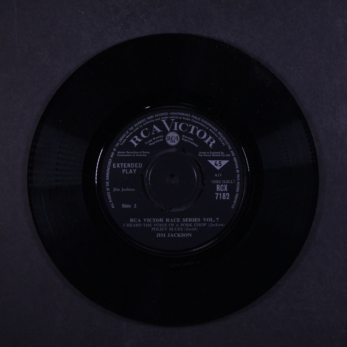 rca victor race series, vol. 7 by JIM JACKSON
