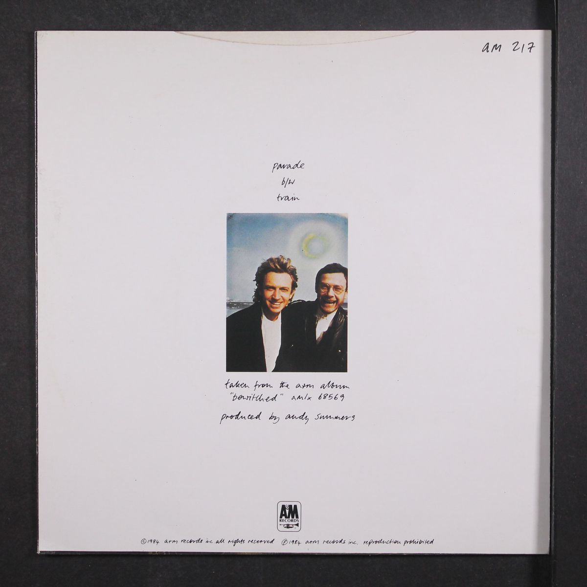 parade / train by ANDY SUMMERS & ROBERT FRIPP