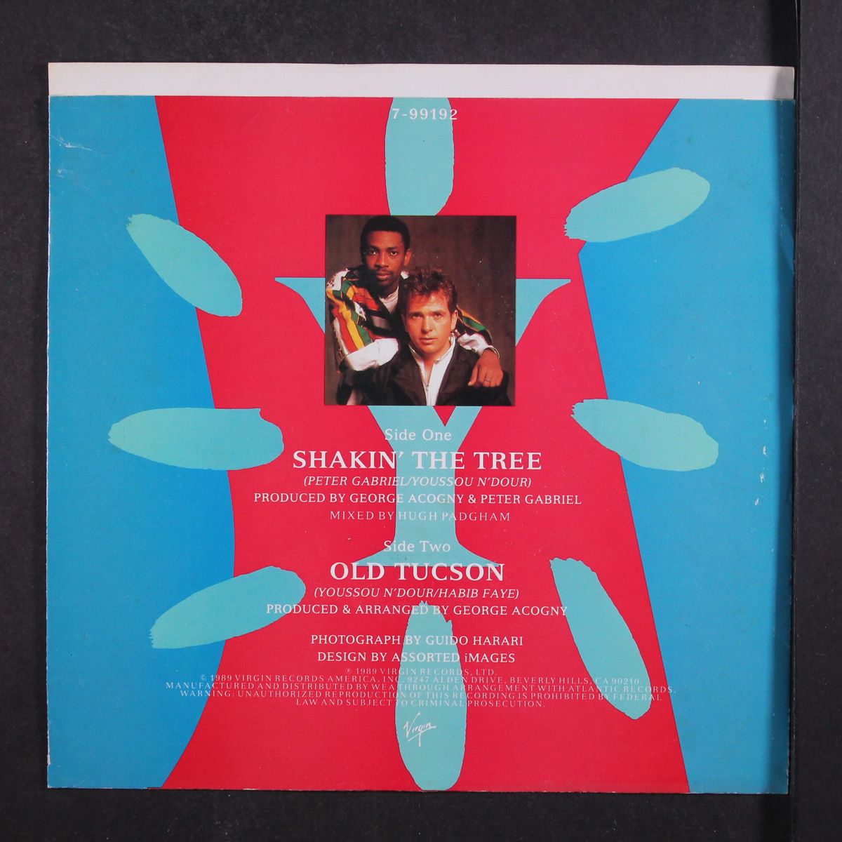 shakin' the tree / old tucson by PETER GABRIEL & YOUSSOU N'DOUR