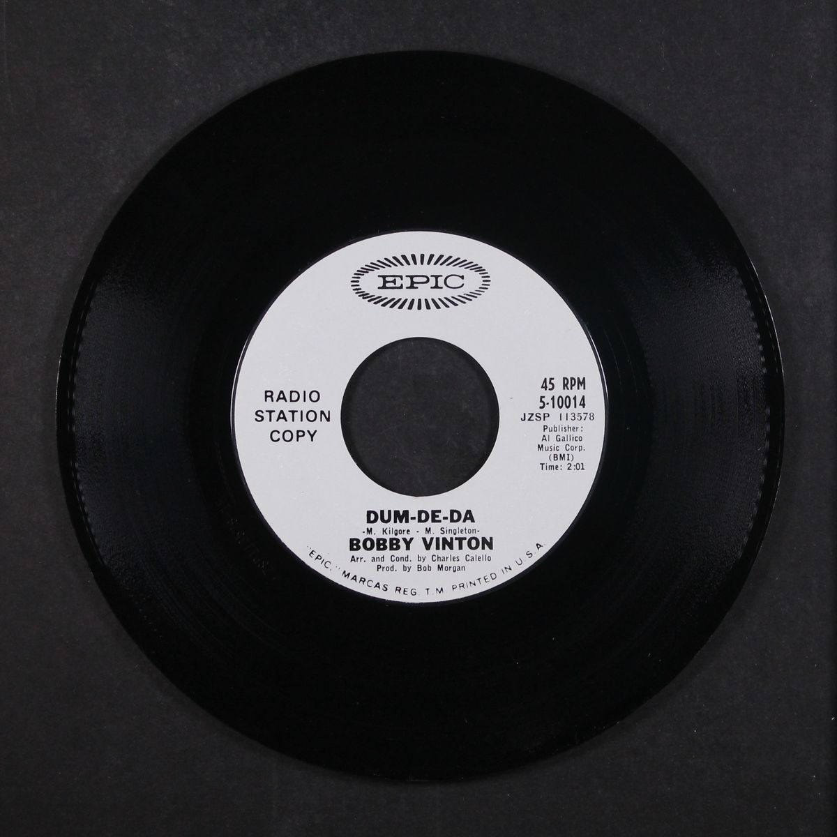 dum-de-da / blue clarinet by BOBBY VINTON