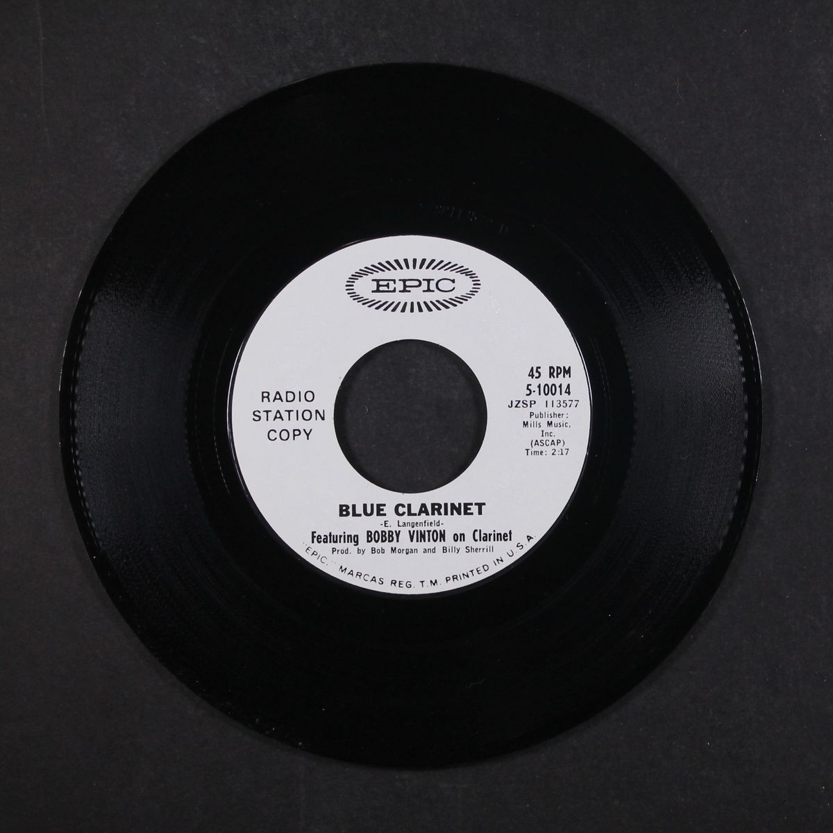 dum-de-da / blue clarinet by BOBBY VINTON