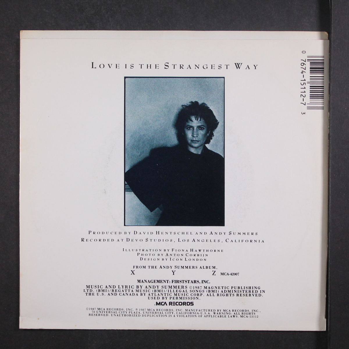 love is the strangest way / xyz by ANDY SUMMERS